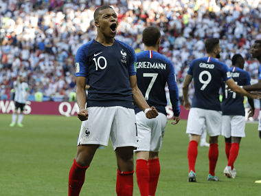 FIFA World Cup 2018: France's Kylian Mbappe 'flattered' but shrugs off Pele comparisons after Argentina win FIFA World Cup 2018: France's Kylian Mbappe 'flattered' but shrugs off Pele comparisons after Argentina win