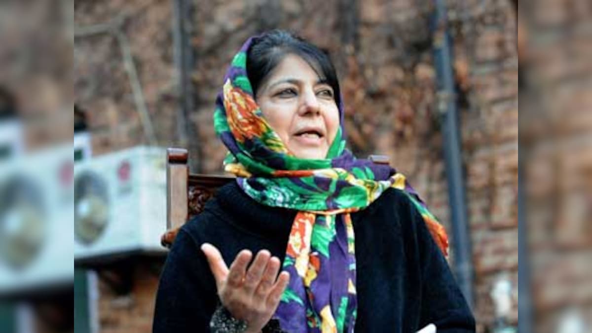 Mehbooba Mufti reacts to BJP manifesto, warns party against abrogating Article 370, says it should not 'play with fire'