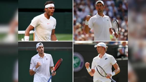 Wimbledon 2018: Rafael Nadal, Novak Djokovic meet in marquee match; ‘newbies’ Kevin Anderson and John Isner to clash
