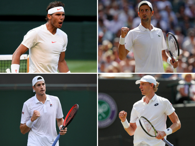 Wimbledon 2018: Rafael Nadal, Novak Djokovic meet in marquee match; ‘newbies’ Kevin Anderson and John Isner to clash Wimbledon 2018: Rafael Nadal, Novak Djokovic meet in marquee match; ‘newbies’ Kevin Anderson and John Isner to clash