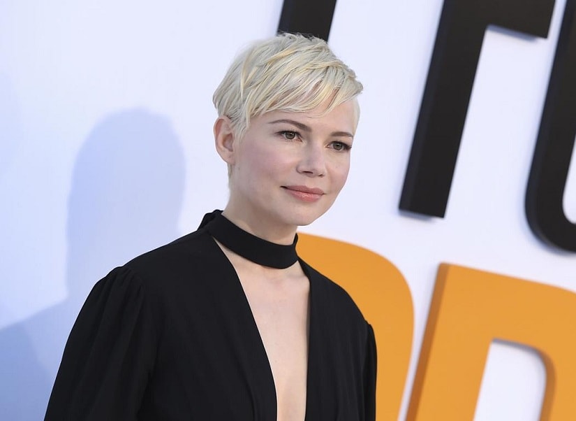 Michelle Williams arrives at the world premiere of I Feel Pretty in Los Angeles. Photo by Jordan Strauss/Invision/AP