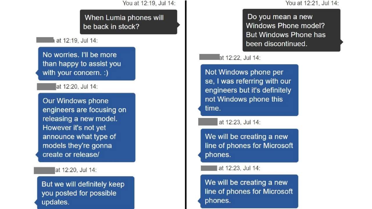 Microsoft Store employee claims a new line of Microsoft phones to launch soon