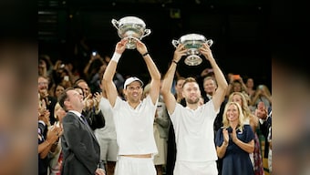 Wimbledon 2018: Mike Bryan teams up with Jack Sock in brother Bob's absence, wins record 17th Grand Slam men's doubles title