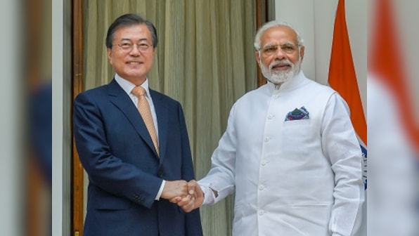 Narendra Modi in South Korea: PM to receive Seoul Peace Prize, bolster strategic ties in second meet with Moon Jae-in