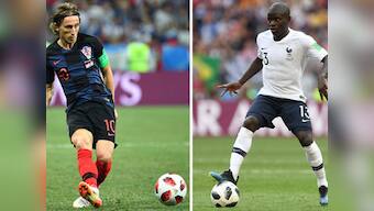 FIFA World Cup 2018: France's tireless N'Golo Kante will take on Croatia's masterful Luka Modric in midfield battle