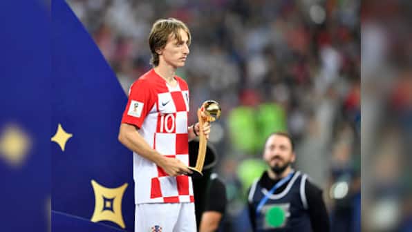 FIFA World Cup 2018: Croatia captain Luka Modric describes Golden Ball award as 'bittersweet' after losing final