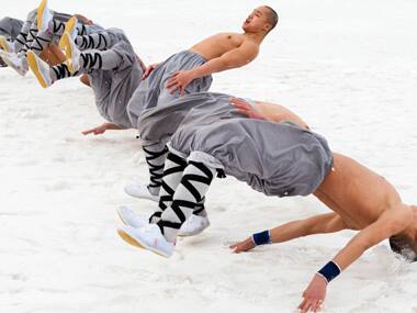 Chinese sports authorities recruit Shaolin monks, teach them snow and ice disciplines to boost Beijing Winter Olympics squads