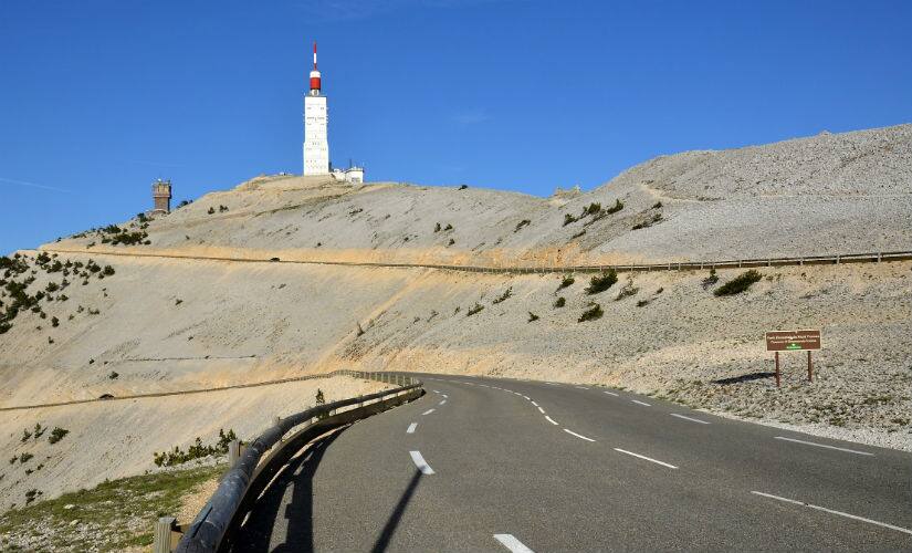 The Mont Ventoux. Wikimedia Commons: BlueBreezeWiki