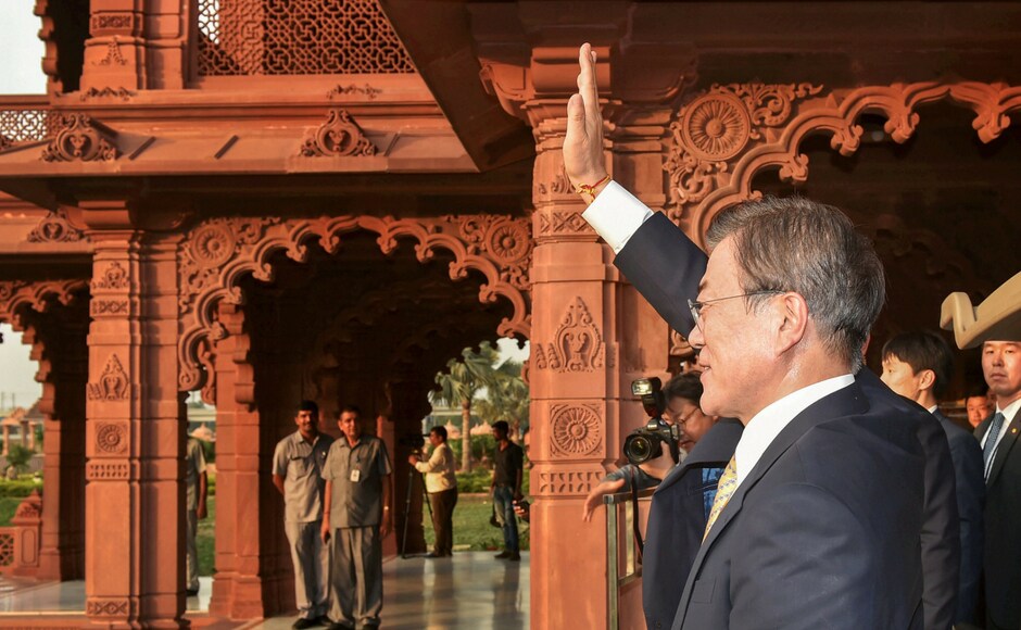 Having been invited by Modi, Moon will also meet with President Ram Nath Kovind on Monday. Ahead the South Korean President's visit, a spokesperson from his office in Seoul had said that the leaders will focus on expanding Having been invited by Modi, Moon will also meet with President Ram Nath Kovind on Monday. Ahead the South Korean President's visit, a spokesperson from his office in Seoul had said that the leaders will focus on expanding