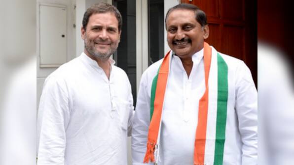 Ex-Andhra Pradesh chief minister N Kiran Kumar Reddy returns to Congress fold four years after exit