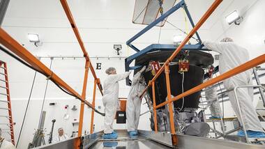 NASA installs 'revolutionary' heat shield on first spacecraft heading to the Sun