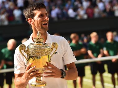 Wimbledon 2018: Novak Djokovic sets aside ordinary season with clinical three-set win over Kevin Anderson Wimbledon 2018: Novak Djokovic sets aside ordinary season with clinical three-set win over Kevin Anderson