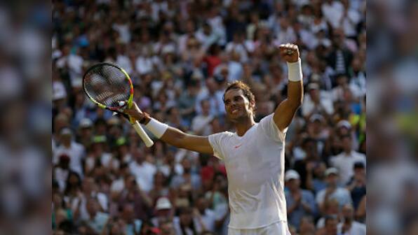 Highlights, Wimbledon 2018 men's quarter-finals: Rafael Nadal sets up semis clash with Novak Djokovic; Isner beats Raonic
