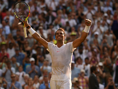Wimbledon 2018: World No 1 Rafael Nadal beats Jiri Vesely to reach quarter-finals; Roger Federer cruises past Adrian Mannarino Wimbledon 2018: World No 1 Rafael Nadal beats Jiri Vesely to reach quarter-finals; Roger Federer cruises past Adrian Mannarino