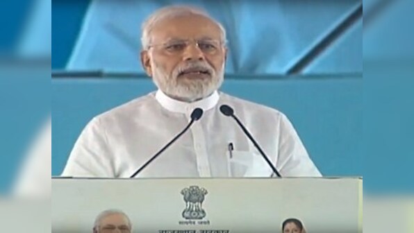 Narendra Modi in Rajasthan: PM meets beneficiaries of govt schemes, lauds Vasundhara Raje for transforming state