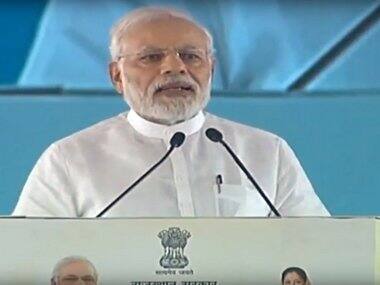 Narendra Modi in Rajasthan: PM meets beneficiaries of govt schemes, lauds Vasundhara Raje for transforming state