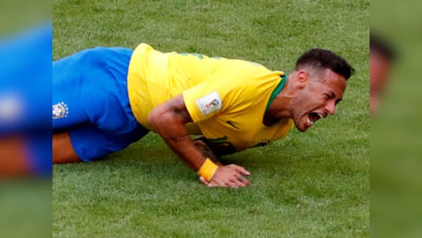 Neymar admits exaggerating reactions to fouls in World Cup, says he 'suffers' on the field