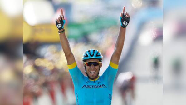 Tour de France 2018: Omar Fraile overtakes Jasper Stuvyen on final climb to achieve maiden victory in 14th stage