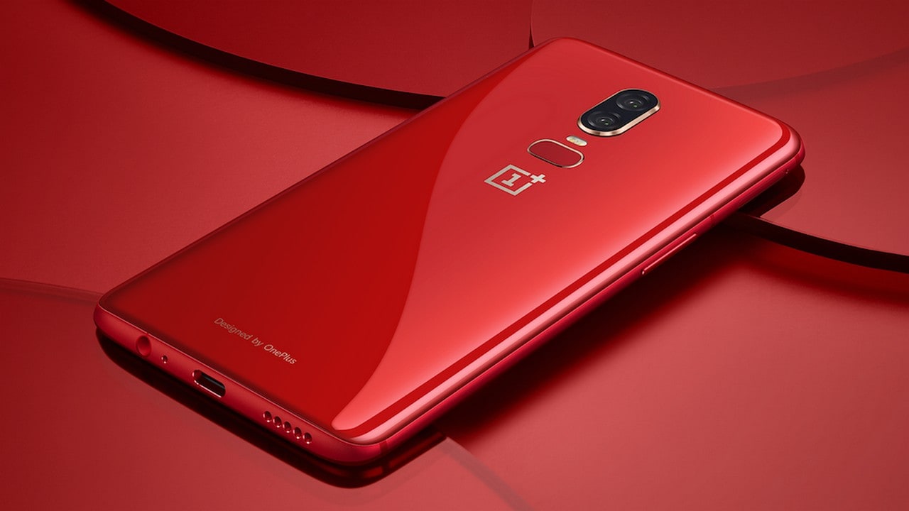 OnePlus 6 Red edition. Image: OnePlus