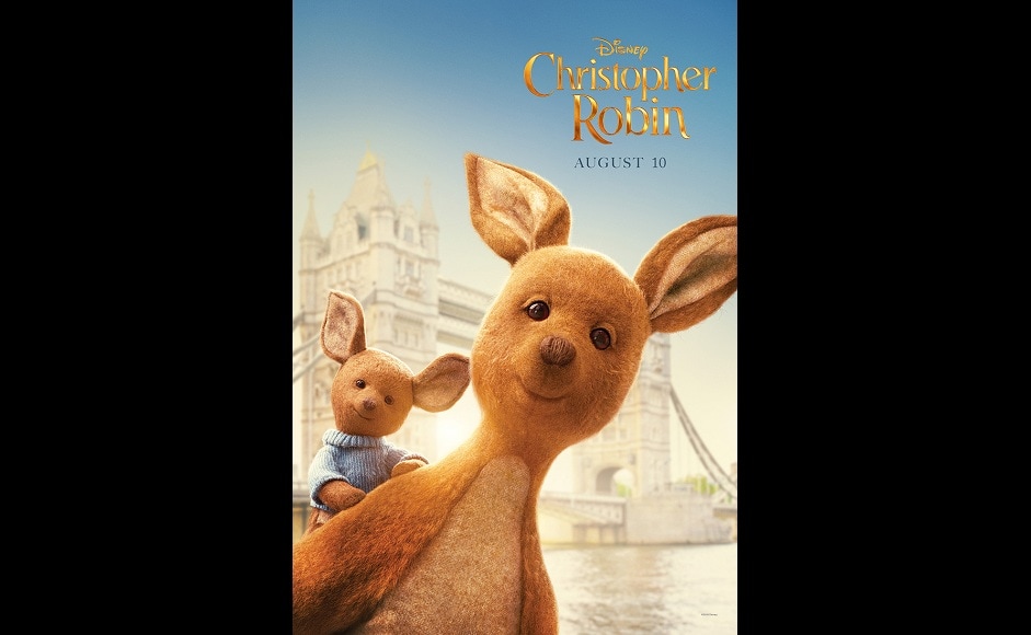 Kanga with her mischievous baby Roo are Pooh's friends who always help him in need