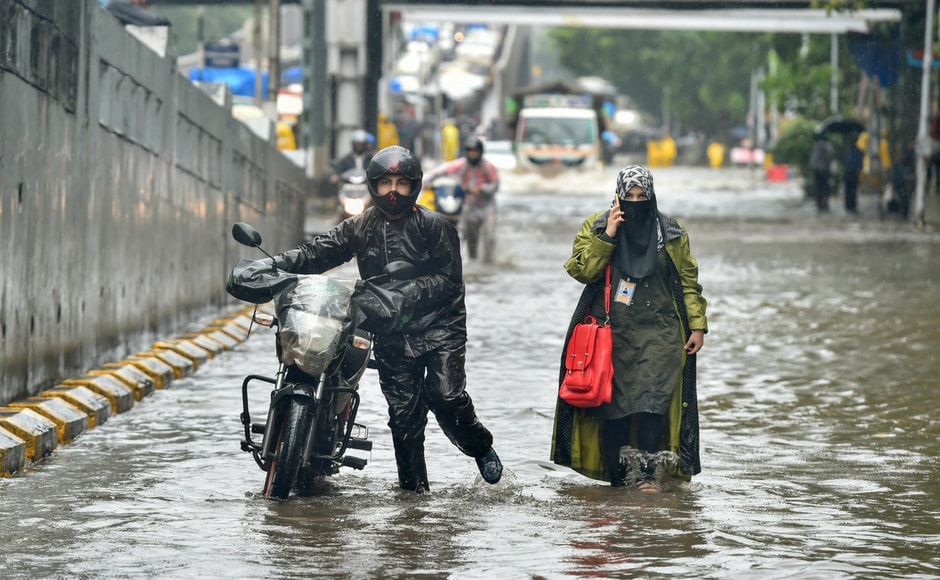 Mumbai has been witnessing constant heavy rains for over 18 hours now and according to reports rainfall has crossed 90mm in some parts of the city. Harbour lines started functioning around 2.30 pm after the completion of the restoration work at Andheri. PTI Mumbai has been witnessing constant heavy rains for over 18 hours now and according to reports rainfall has crossed 90mm in some parts of the city. Harbour lines started functioning around 2.30 pm after the completion of the restoration work at Andheri. PTI