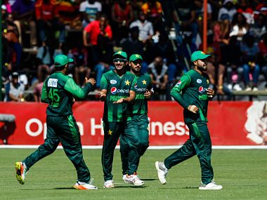 Zimbabwe T20I Tri-series: Fakhar Zaman, Shaheen Afridi shine as Pakistan beat Australia by 45 runs in 5th T20I Zimbabwe T20I Tri-series: Fakhar Zaman, Shaheen Afridi shine as Pakistan beat Australia by 45 runs in 5th T20I