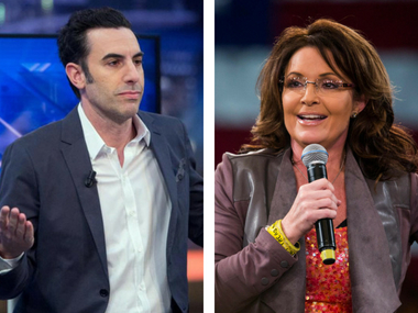 Sarah Palin alleges she got "duped" by Sacha Baron Cohen to appear on comedian's show Who Is America? Sarah Palin alleges she got "duped" by Sacha Baron Cohen to appear on comedian's show Who Is America?