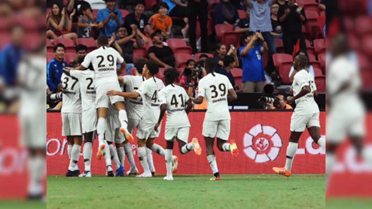 Thomas Tuchel's Paris Saint-Germain win through late goal against Atletico Madrid in International Champions Cup