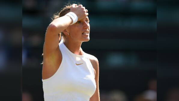 Wimbledon 2018: Petra Kvitova says excessive desire to win made her nervous, resulted in first-round exit