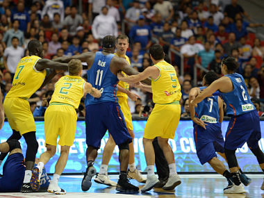 Asian Games 2018: Philippines national basketball team withdraws after being sanctioned for mass brawl against Australia Asian Games 2018: Philippines national basketball team withdraws after being sanctioned for mass brawl against Australia