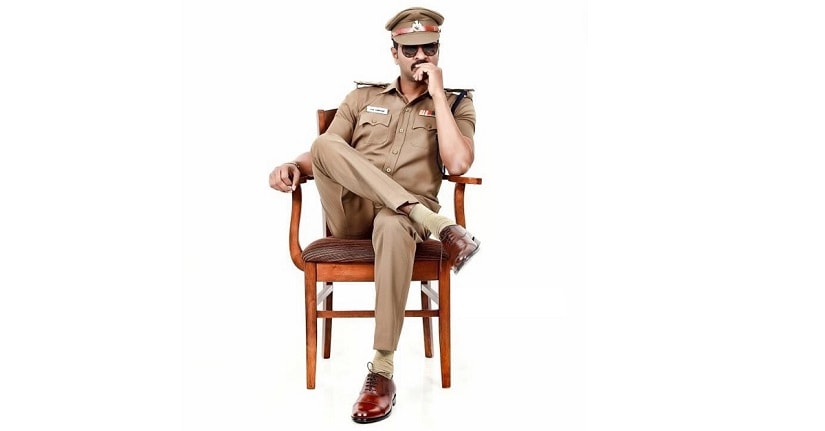 First look of Prabhu Deva in Pon Manickavel. Image via Twitter