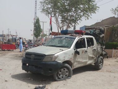   At least 25 people, including police officers, were killed in an explosion in Quetta. Image by Imran Mukhtar 