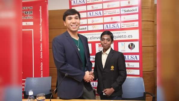 Leon Masters: R Praggnanandhaa comes close to beating defending champion Wesley So in opening match