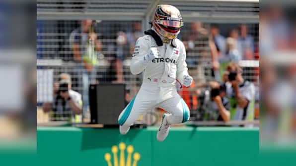 British Grand Prix: Lewis Hamilton pips Sebastian Vettel to claim fifth consecutive pole for home race at Silverstone
