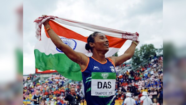 I told PM I am sad about people throwing stones at policemen and doctors: Hima Das