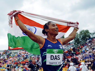I told PM I am sad about people throwing stones at policemen and doctors: Hima Das I told PM I am sad about people throwing stones at policemen and doctors: Hima Das