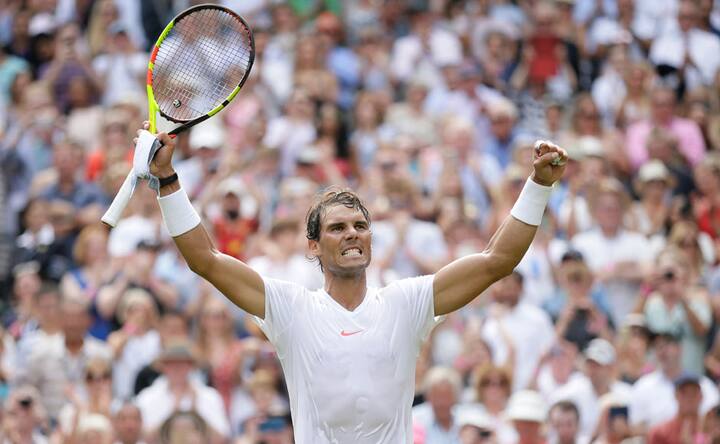 Defending champion Garbine Muguruza ousted; Rafael Nadal, Simona Halep progress to 3rd round of Wimbledon Defending champion Garbine Muguruza ousted; Rafael Nadal, Simona Halep progress to 3rd round of Wimbledon