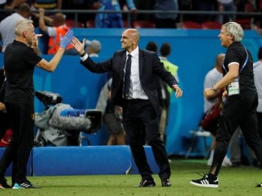 FIFA World Cup 2018: Coach Roberto Martinez hails Belgium players for brave execution of tactics in Brazil win
