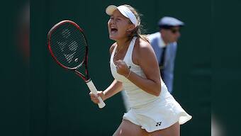 Wimbledon 2018: Serena Williams is my idol, says fellow mum Evgeniya Rodina after beating 10th seed Madison Keys