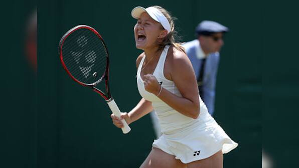 Wimbledon 2018: Serena Williams is my idol, says fellow mum Evgeniya Rodina after beating 10th seed Madison Keys