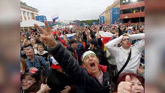 FIFA World Cup 2018: Organising body open new fan area in Moscow ahead of Russia and Croatia's quarterfinal clash