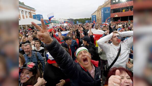 FIFA World Cup 2018: Organising body open new fan area in Moscow ahead of Russia and Croatia's quarterfinal clash