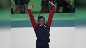 Olympic champ Simone Biles makes nervy yet triumphant return to gymnastics by winning all-around crown at US Classic