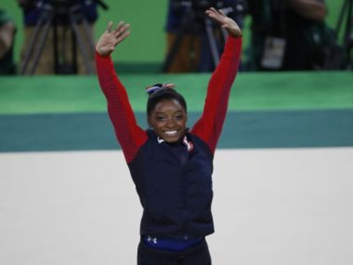 Olympic champ Simone Biles makes nervy yet triumphant return to gymnastics by winning all-around crown at US Classic