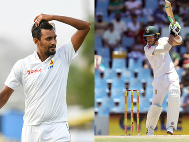 Highlights, Sri Lanka vs South Africa, 1st Test, Day 1 at Galle, Full Cricket Score: Visitors trail by 283 runs Highlights, Sri Lanka vs South Africa, 1st Test, Day 1 at Galle, Full Cricket Score: Visitors trail by 283 runs