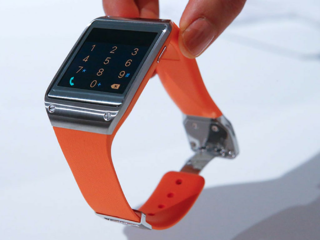 Samsung Galaxy Gear smartwatch. Image: Reauters 