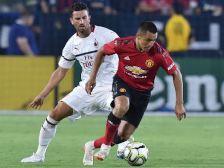 Alexis Sanchez shines as Manchester United edge out AC Milan on penalties in International Champions Cup friendly tie