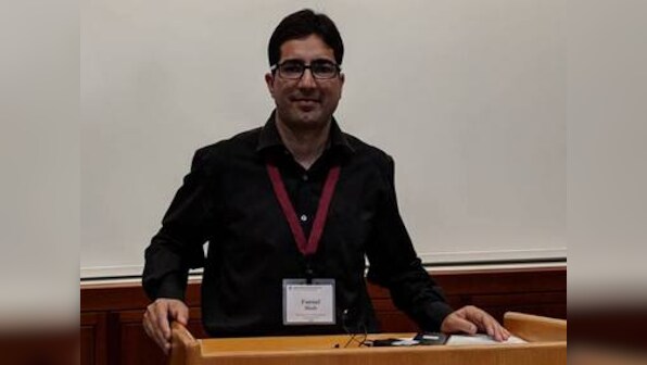 Shah Faesal releases party ‘vision’ ahead of launching J&K People’s Movement; resolving Kashmir issue top priority
