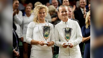 Wimbledon 2018: Barbora Krejcikova and Katerina Siniakova win second successive doubles Grand Slam title