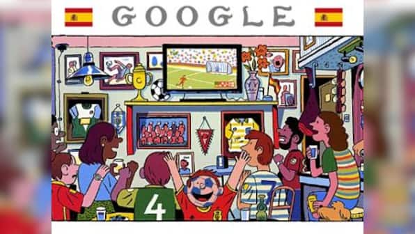 FIFA World Cup 2018: Google Doodle celebrates football culture of Russia, Spain and other nations on Day 17